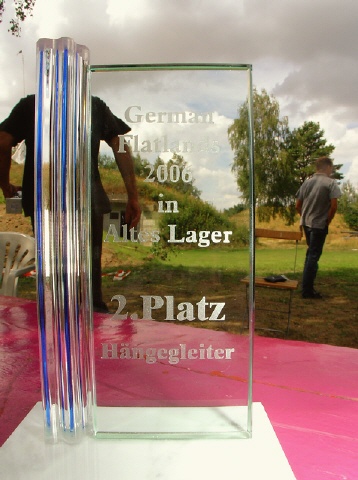 Trophy für einen Sieger der GermanFlatlands